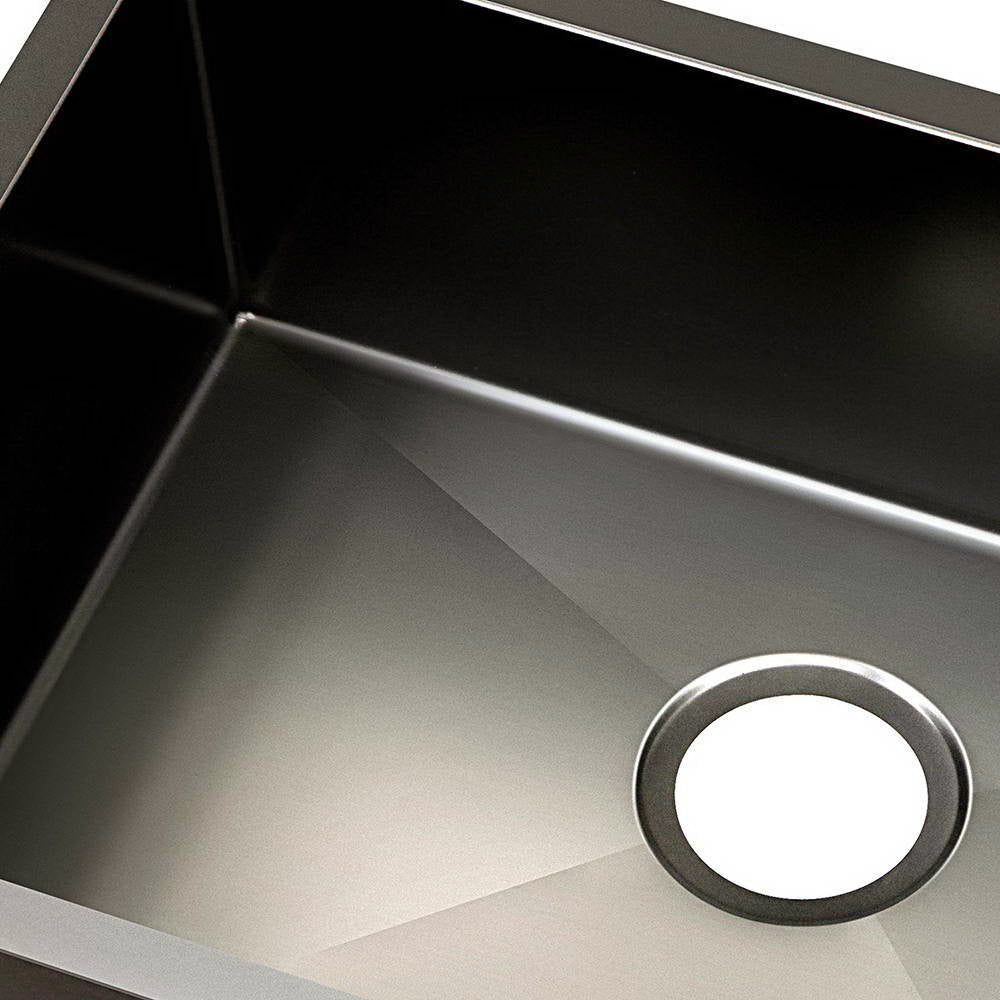 Cefito 600 x 450mm Stainless Steel Sink - Black