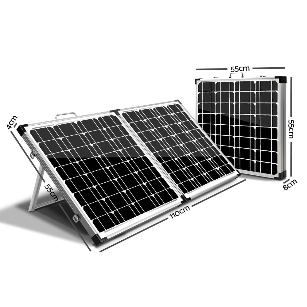 Solraiser 160W Folding Solar Panel Kit Regulator