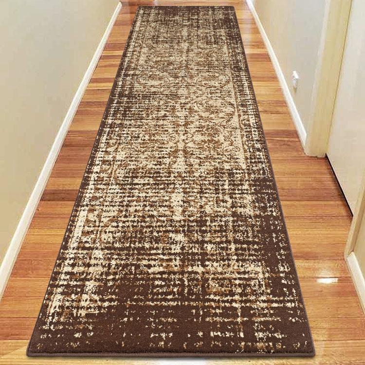 Sahara 34 Brown Hallway Runner