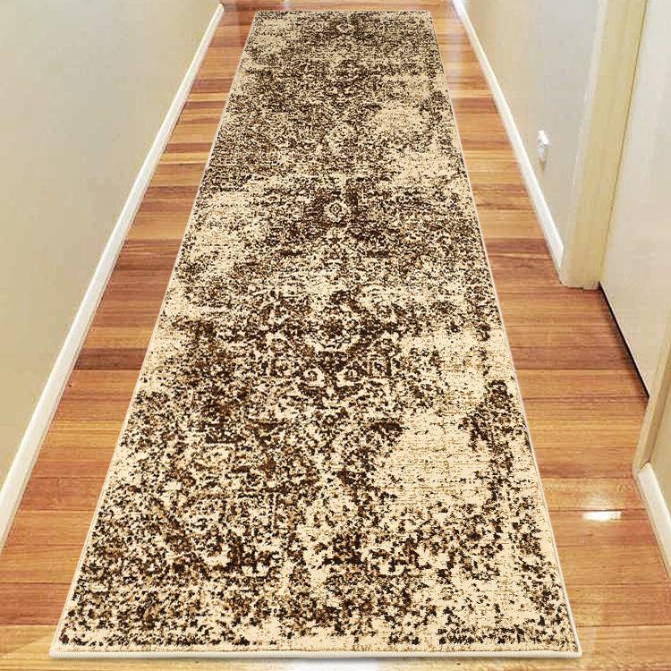 Sahara 4 Beige Hallway Runner