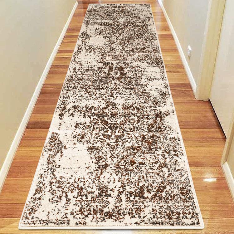 Sahara 4 Grey Hallway Runner