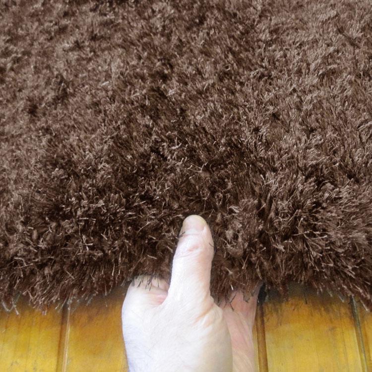 Soft Shaggy 1001 Chocolate Hallway Runner