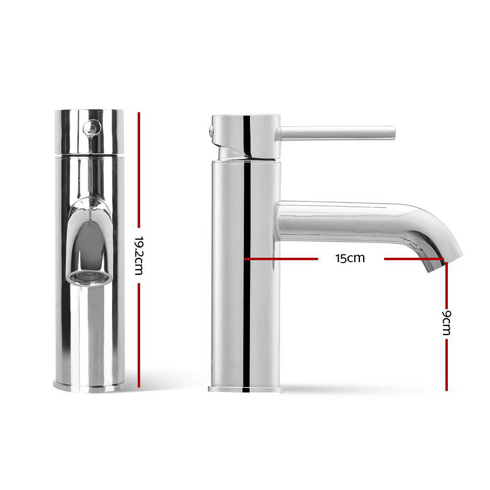 Cefito Basin Mixer Tap Faucet Silver