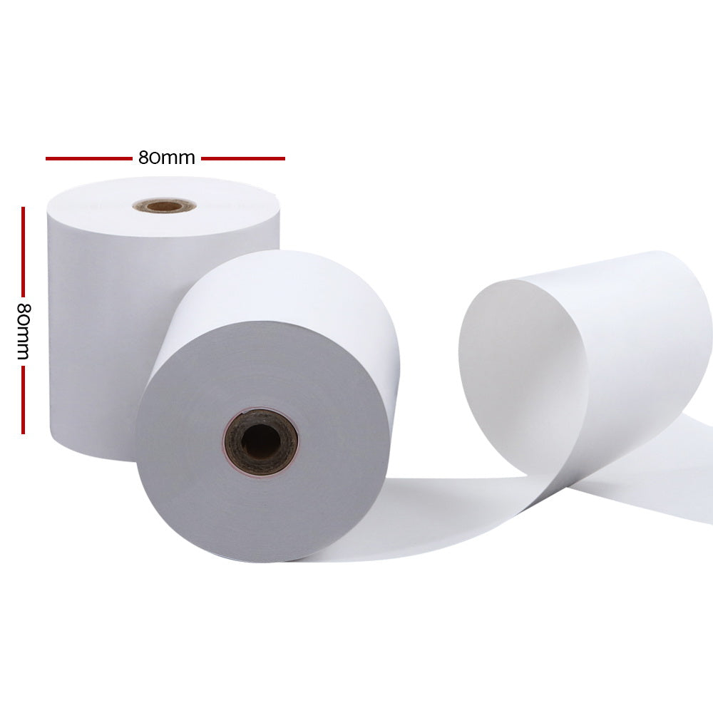 Emajin 100 Bulk Thermal Paper Rolls 80x80 mm Cash Register Receipt Roll Eftpos