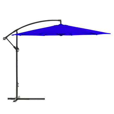 Wallaroo 3m Cantilever Market Outdoor Umbrella - Blue