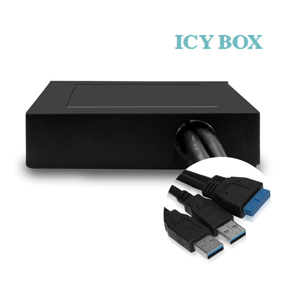 ICY BOX 3.5" Front Adapter with 4x USB 3.0 interface (IB-866)