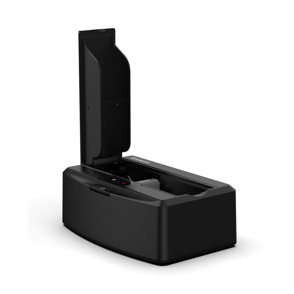 Simplecom SD311 USB 3.0 Docking Station with Lid for 2.5" and 3.5" SATA Drive Black