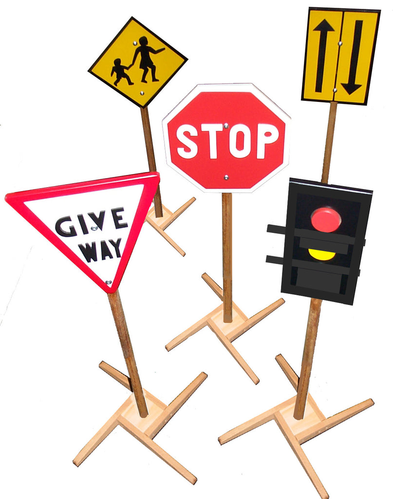Set Of Traffic Signs