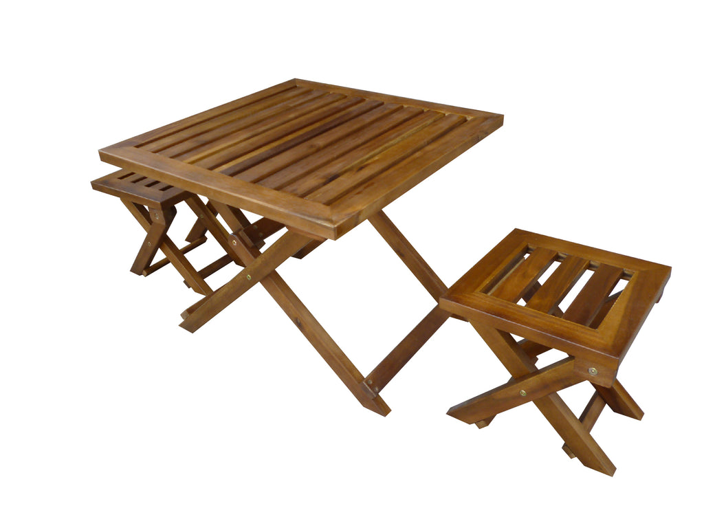 Hardwood Outdoor Table And Chair Set