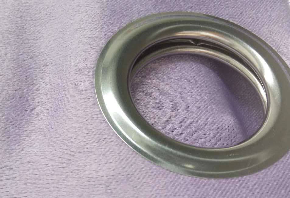 Lilac Blockout Eyelet Curtain 140x221cm