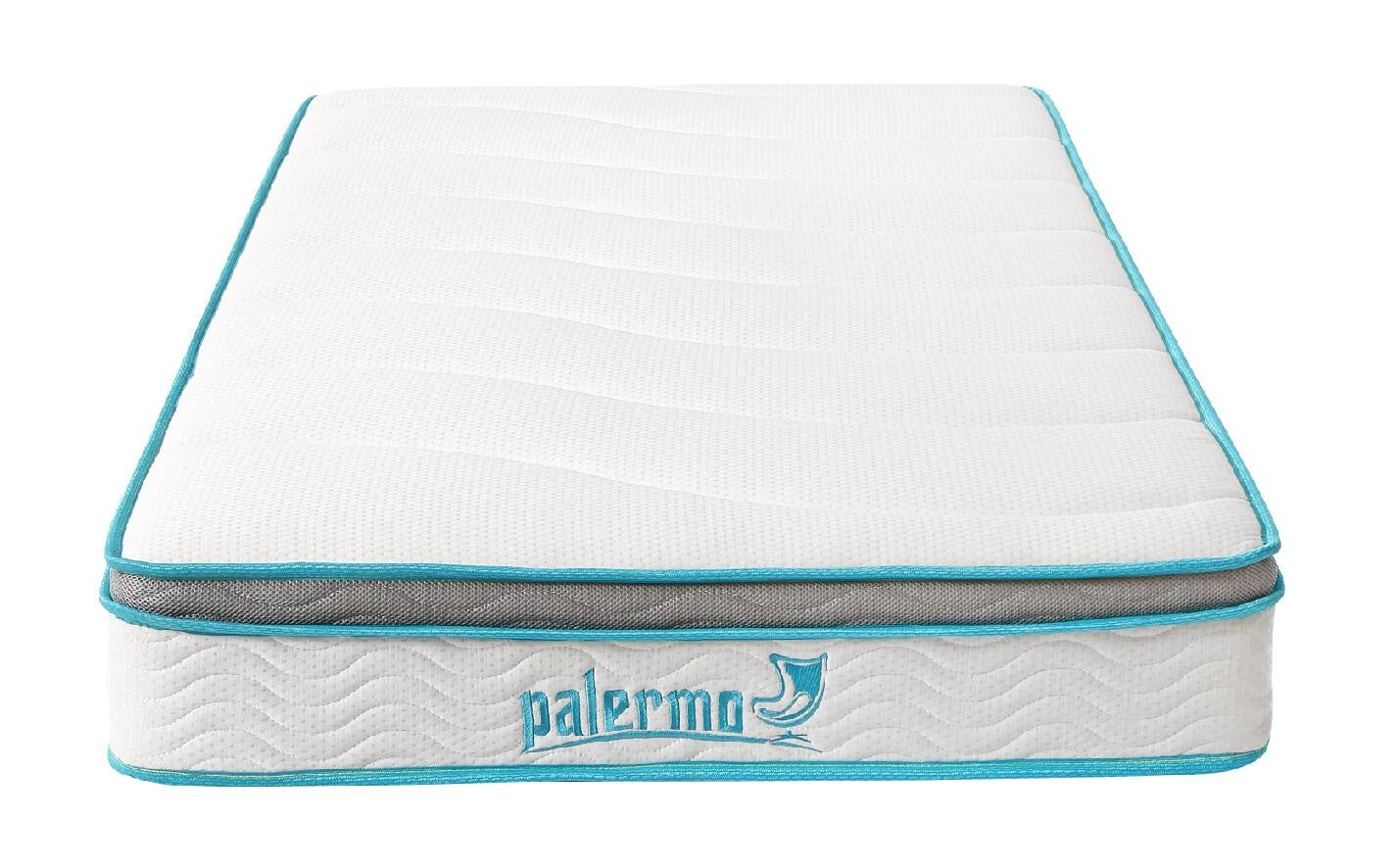 Palermo King Single 20cm Memory Foam and Innerspring Hybrid Mattress