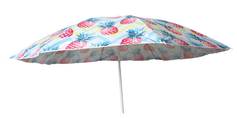 Beach Umbrella 180cm Pineapple Design