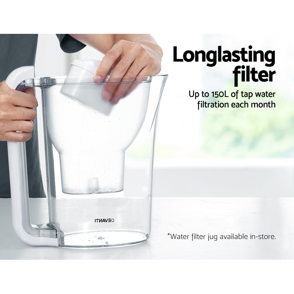 Compatible with Brita Maxtra/Mavea/Devanti Water Filter Jug Refill Replacement Cartridge - Pack of 3