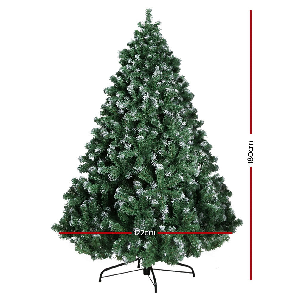 Jingle Jollys 6FT Christmas Snow Tree