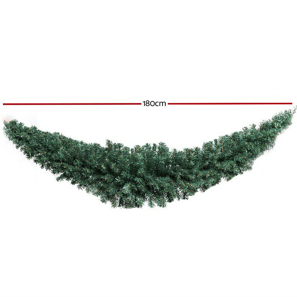 Jingle Jollys 6FT Christmas Garland - Green