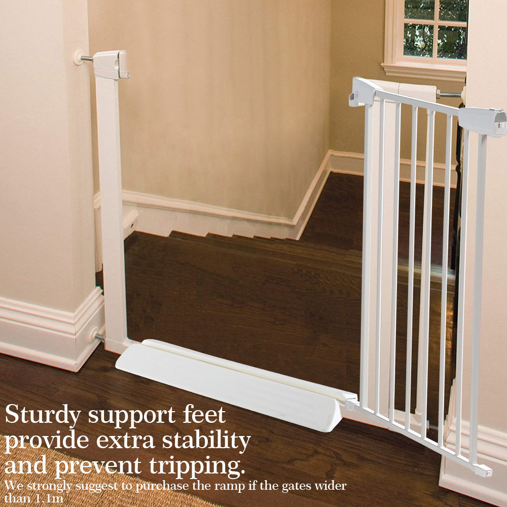 70-187cm Baby Kids Pet Safety Security Gate Wide Adjustable Stair Barrier Door
