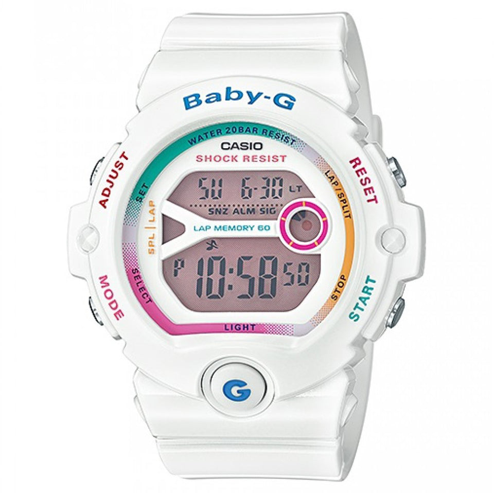 Casio Baby-G Digital Female White Watch BG6903-7C BG-6903-7CDR - Store Zone-Online Shopping Store Melbourne Australia
