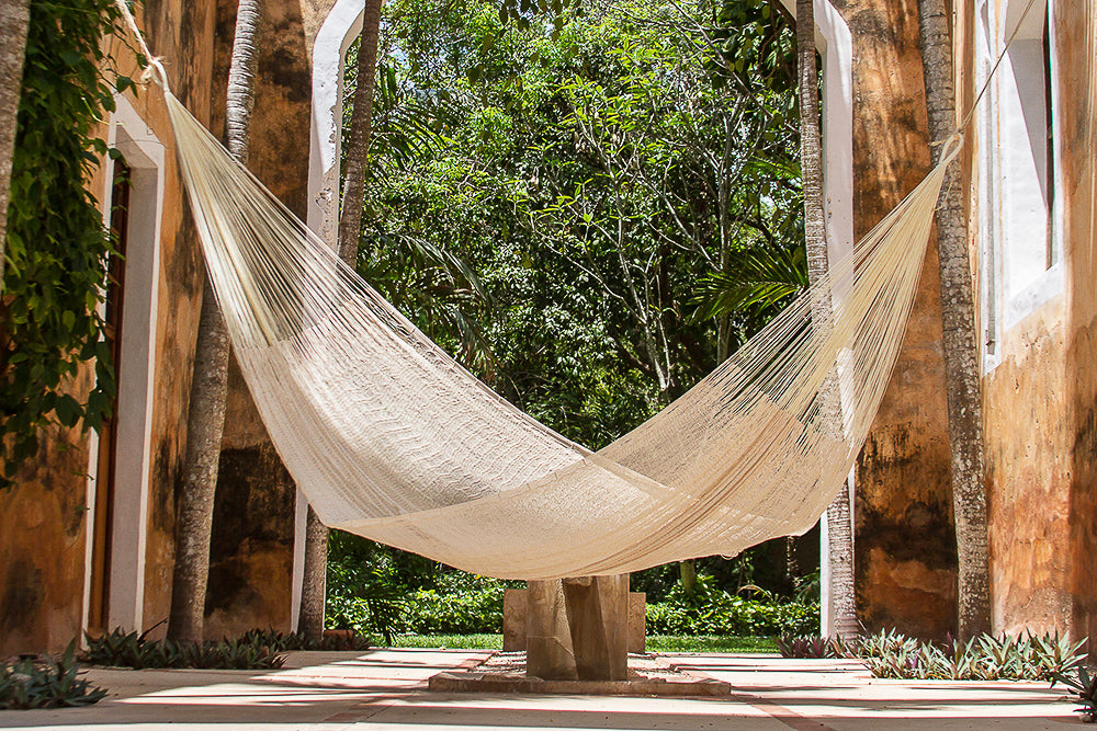 Queen Cotton Hammock in Cream
