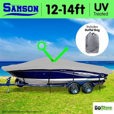 Samson Boat Cover Trailerable Heavy Duty 12-14
