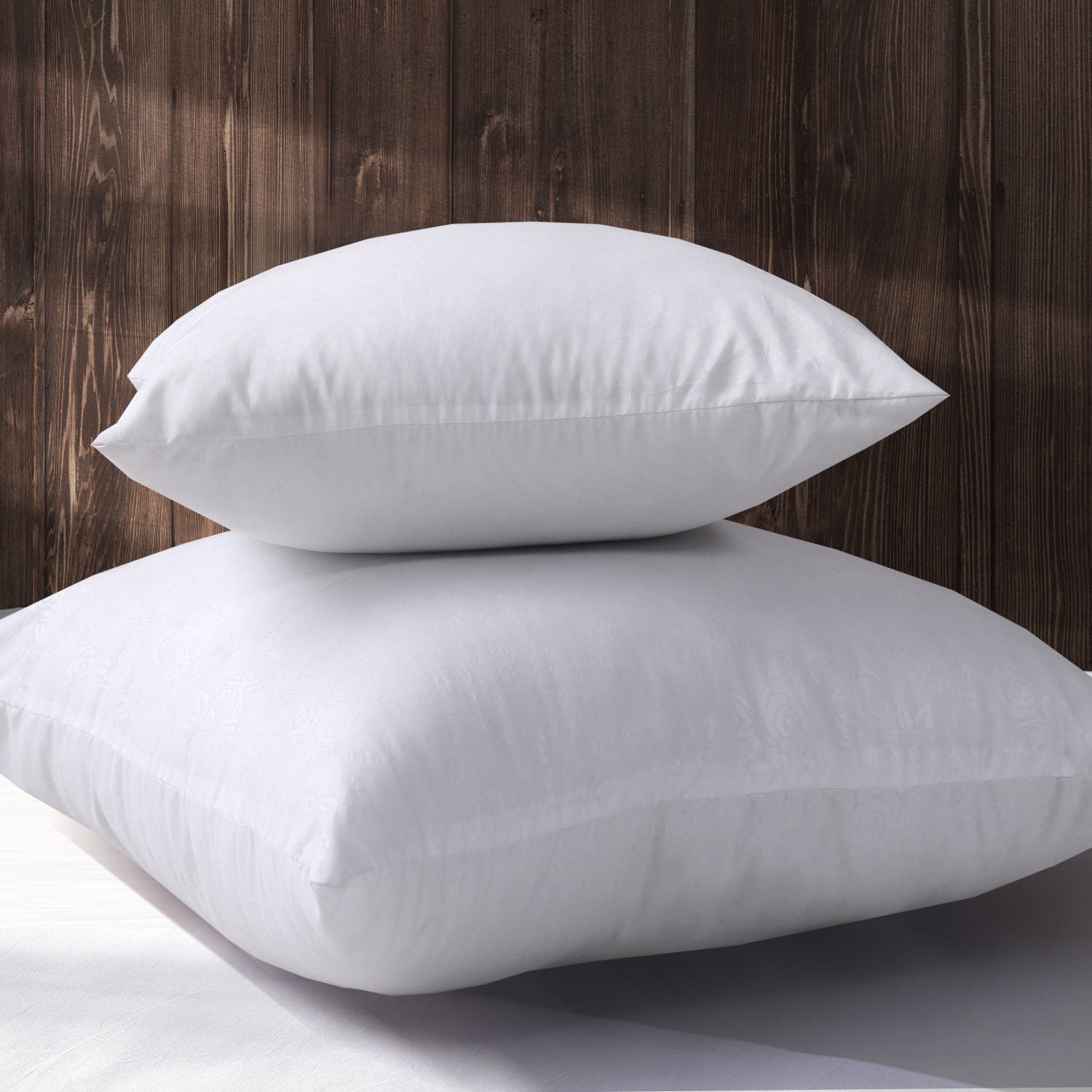 DreamZ 12 Cushion Pillow Inserts 45x45cm White Outer Case Hypoallergenic Fibre