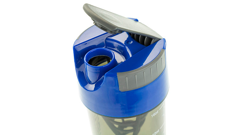 Powertrain Cyclone Protein Shaker Water Bottle - Blue