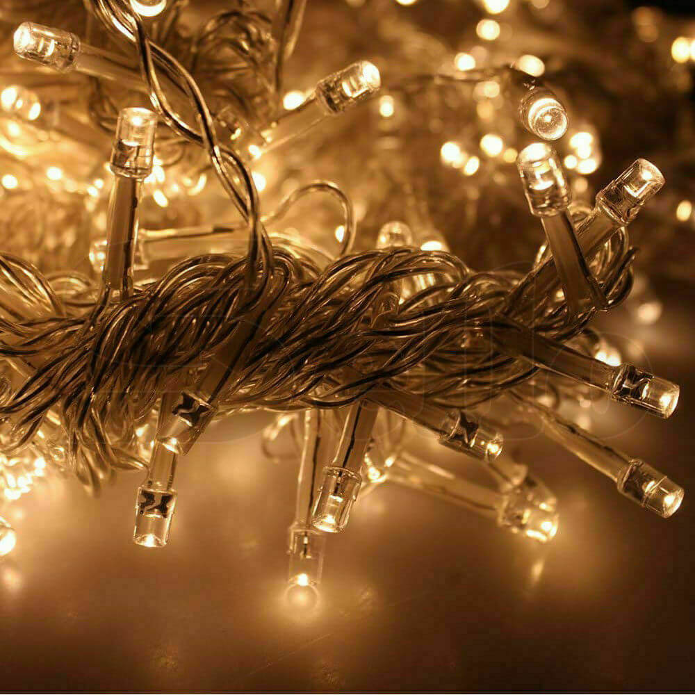 600LED 6x3M Curtain Fairy Lights Wedding Indoor Outdoor Christmas Garden Party