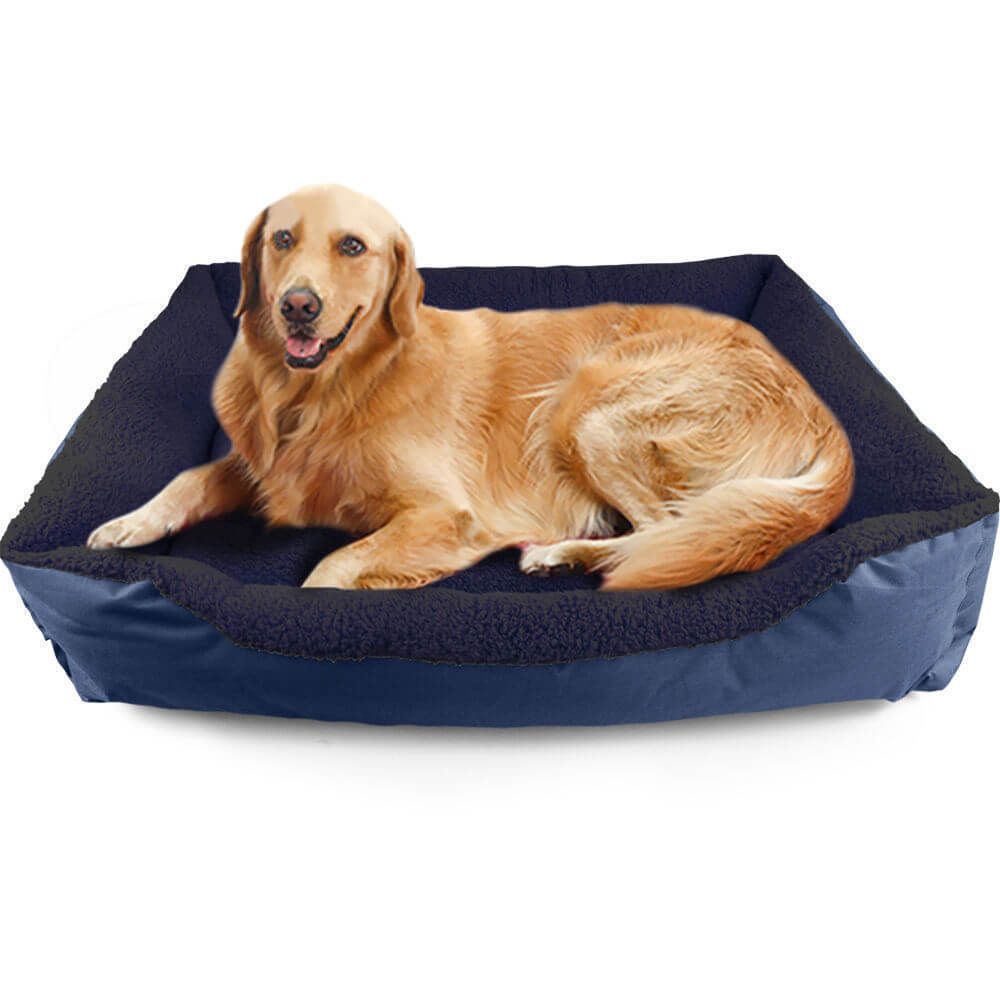 Pawz Pet Bed Mattress Dog Cat Pad Mat Cushion Soft Winter Warm Large Blue-Store Zone-Online Shopping Store Melbourne Australia