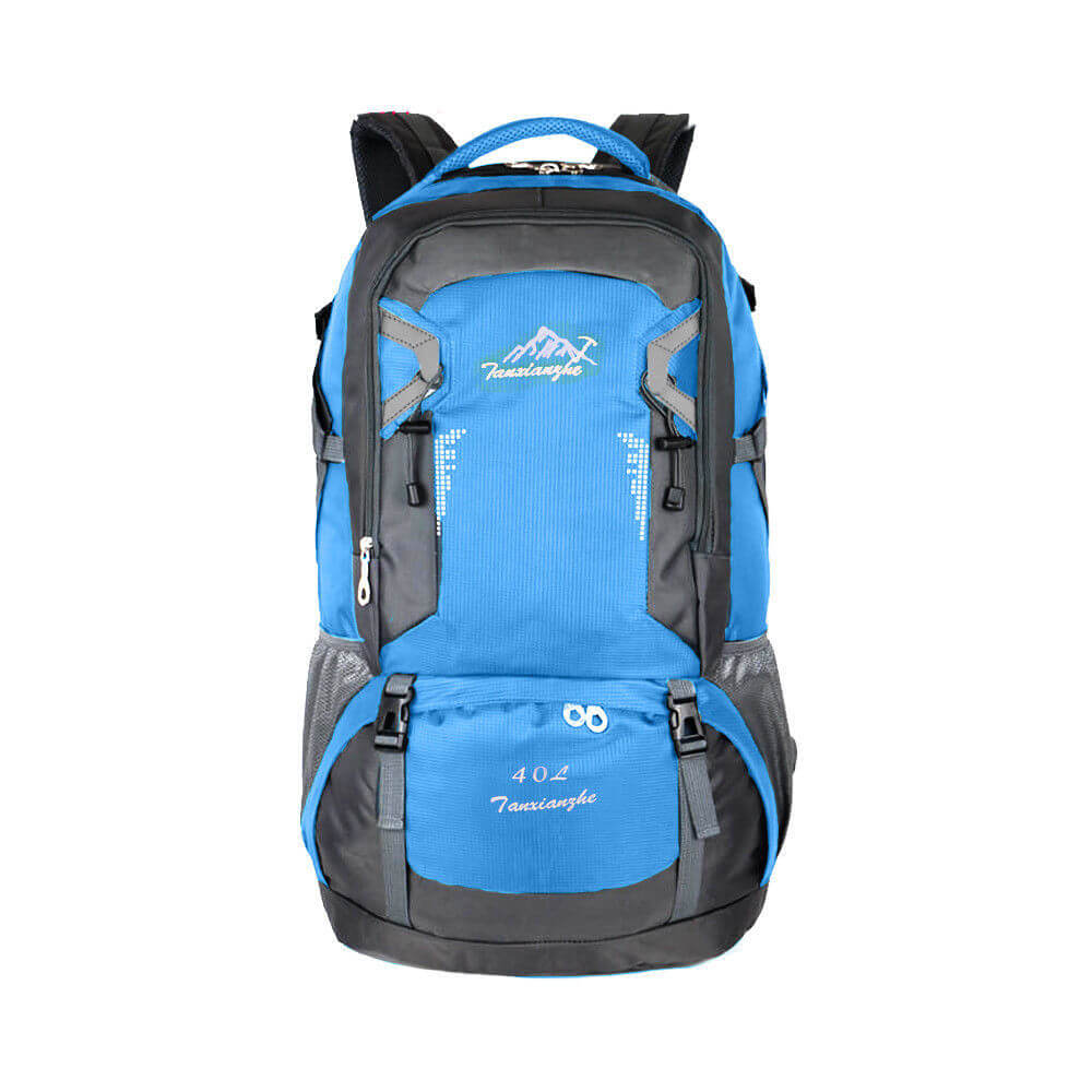 40L Hiking Rucksack Outdoor Backpack Bag Sports Waterproof Camping Travel Blue