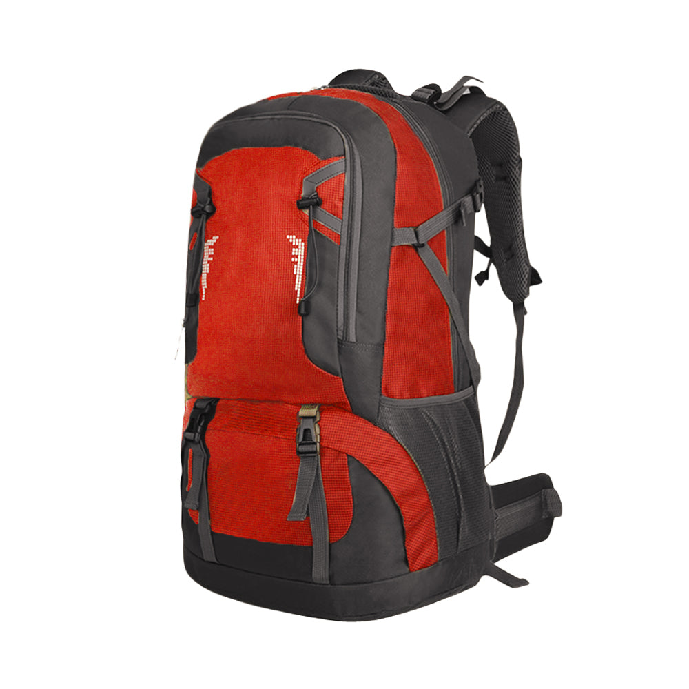 40L Hiking Rucksack Outdoor Backpack Bag Sports Waterproof Camping Travel Red