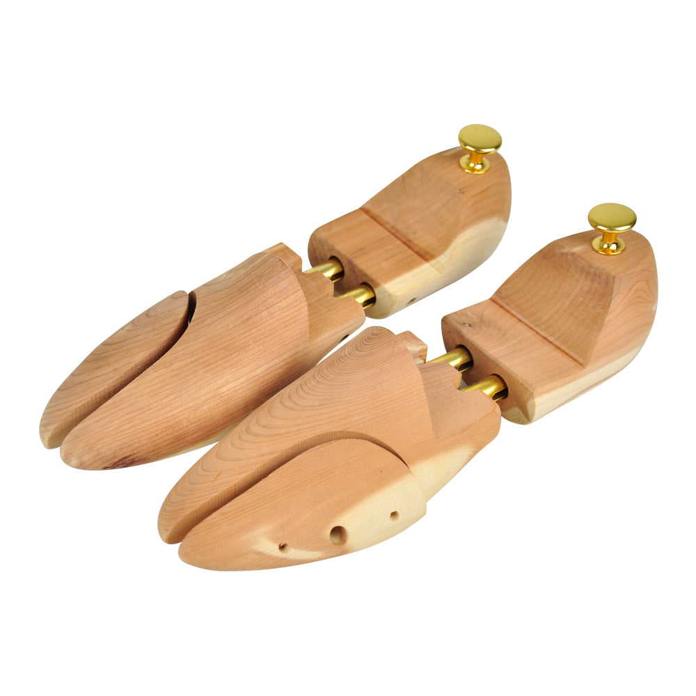 Adjustable Wooden Shoe Shoes Sneakers Tree Shape Stretcher in Size 39 to 40