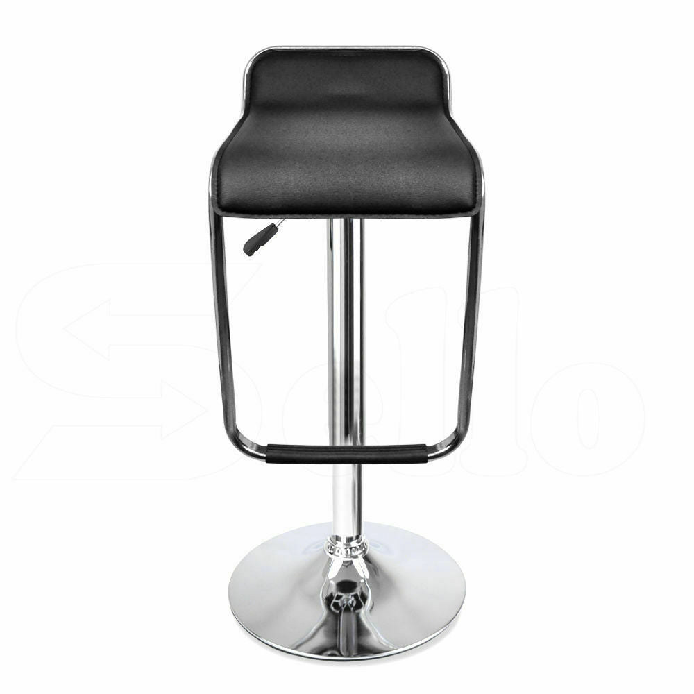 2x Levede PU Leather Swivel Bar Stool Kitchen Stool Dining Chair Barstools Red