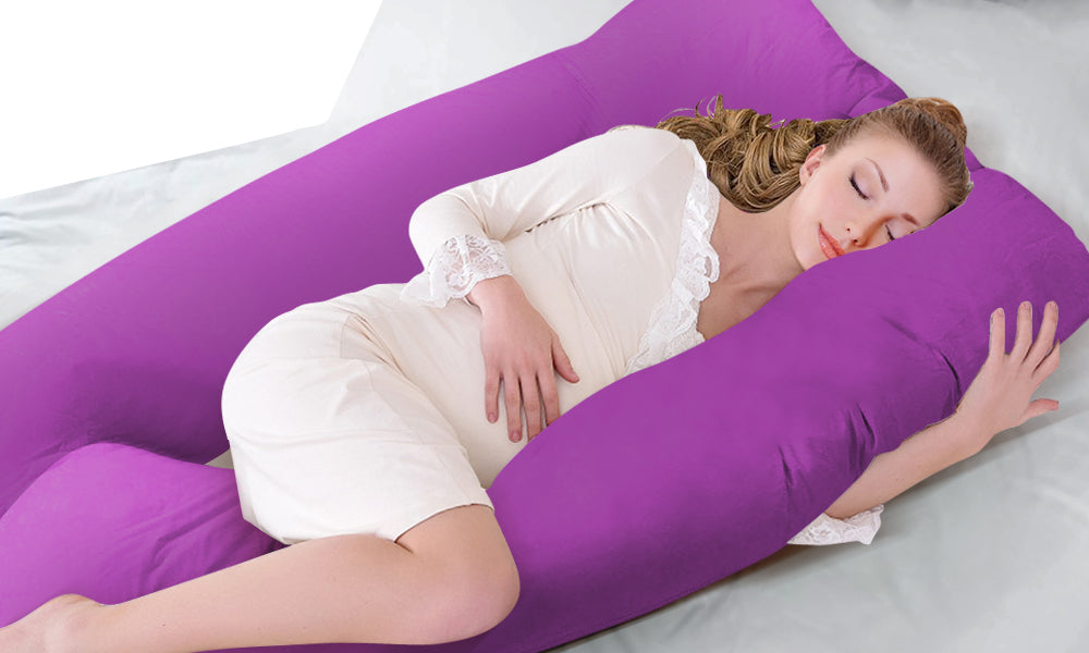 Maternity Pregnancy Pillow Cases Nursing Sleeping Body Support Feeding Boyfriend