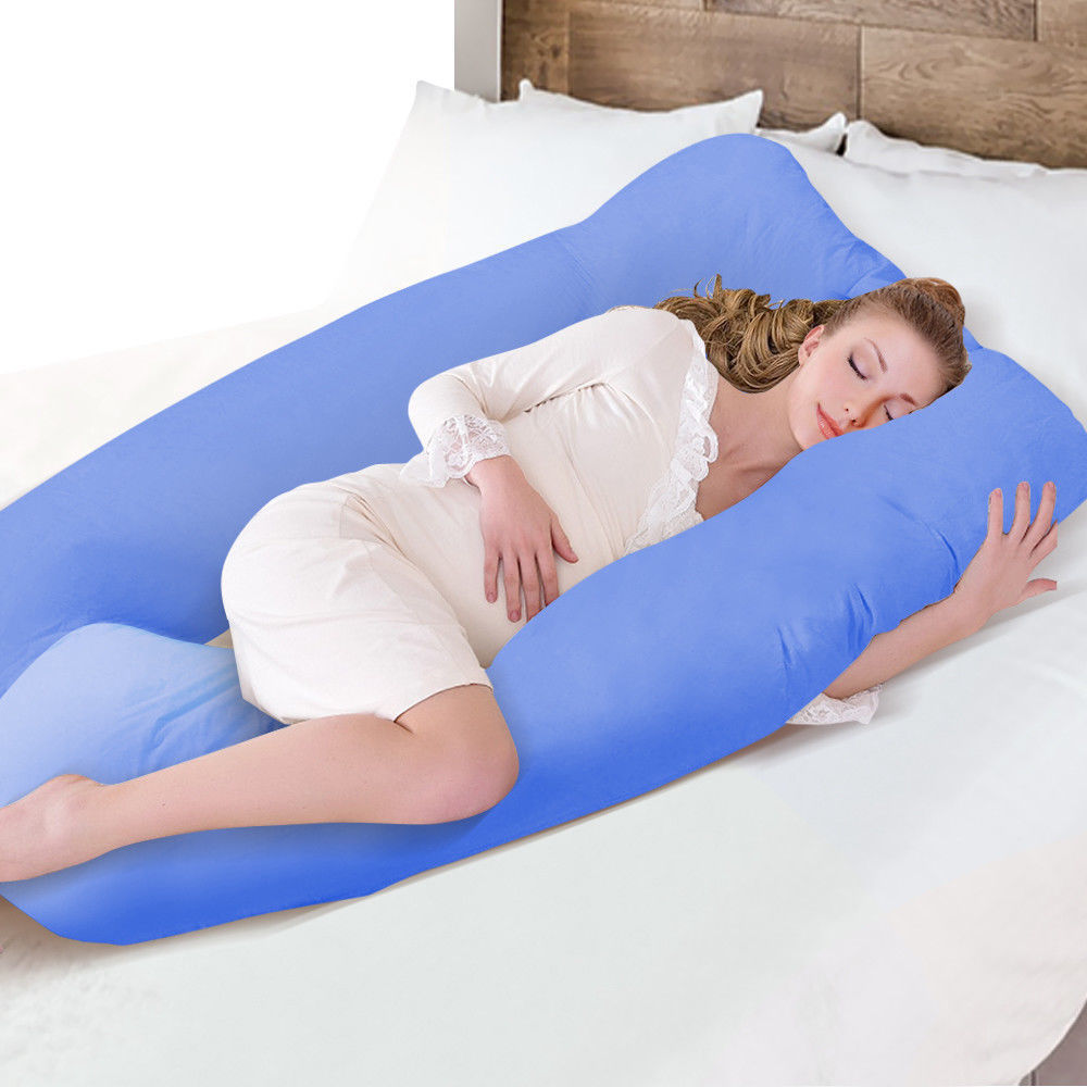 Maternity Pregnancy Pillow Cases Nursing Sleeping Body Support Feeding Boyfriend