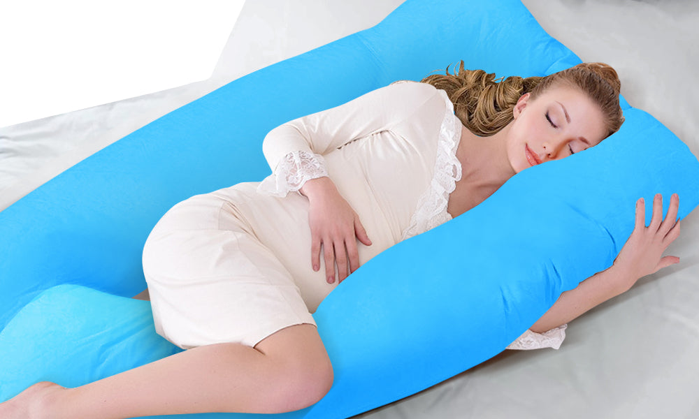 Maternity Pregnancy Pillow Cases Nursing Sleeping Body Support Feeding Boyfriend