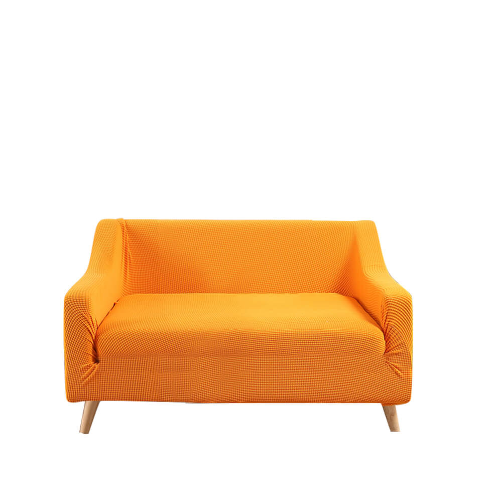 DreamZ Couch Stretch Sofa Lounge Cover Protector Slipcover 2 Seater Orange