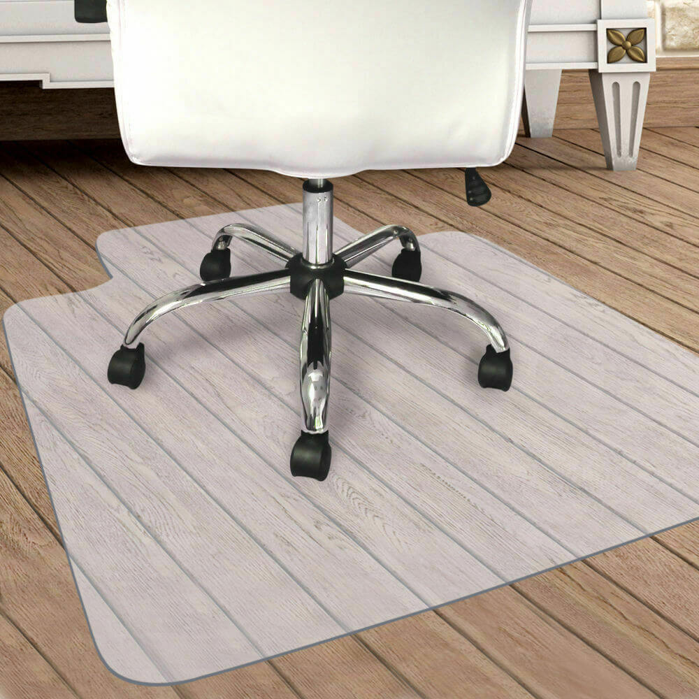 Carpet Floor Protector Office Computer Work Chair Mat Vinyl PVC Plastic 120x90cm