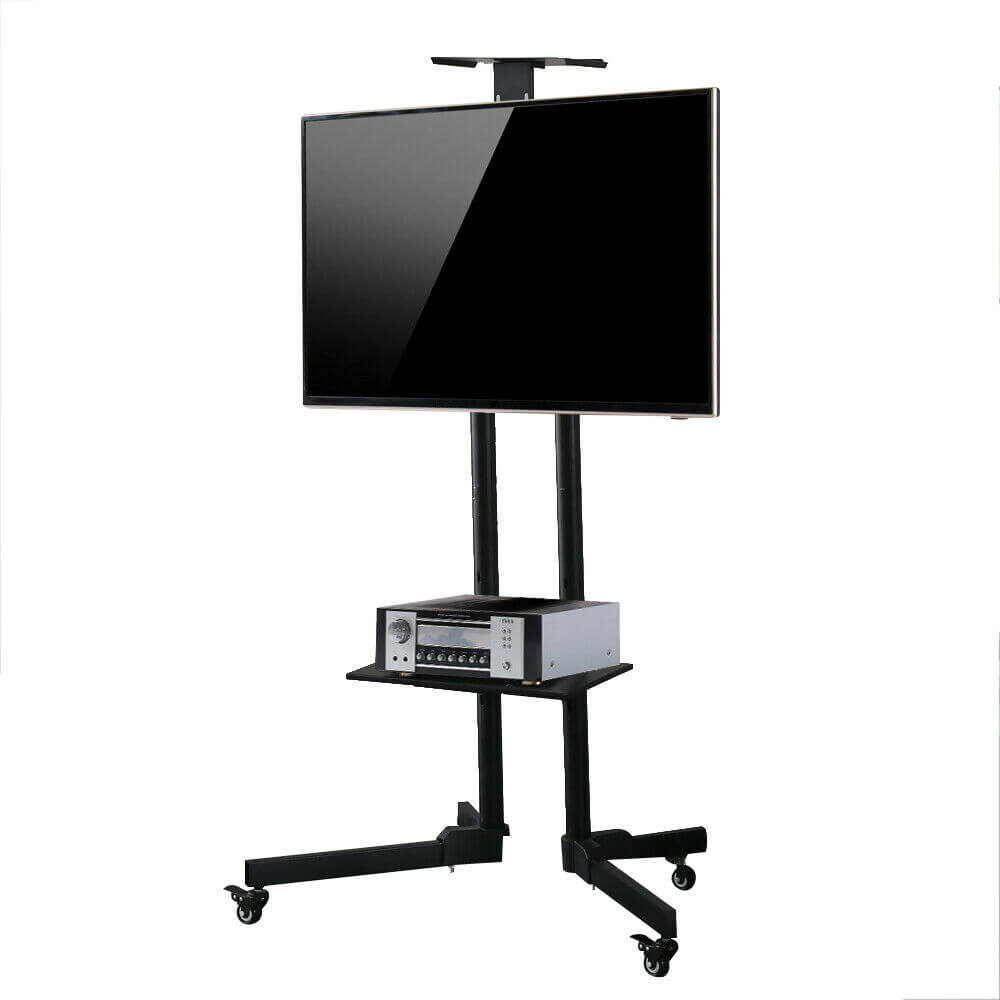 TV Mount Stand Floor LCD LED Screen Monitor Bracket Shelf Adjustable 32 to 55"