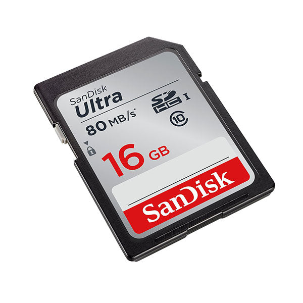 SDSDUNC-016G: SANDISK 16GB SDHC Class 10 Ultra  80MB/S