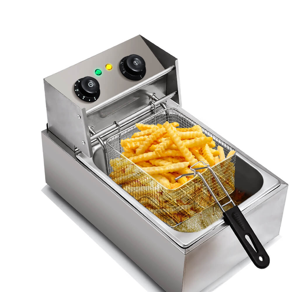 Spector 2500W 10L Electric Deep Fryer Commercial Frying Basket Chip Cooker