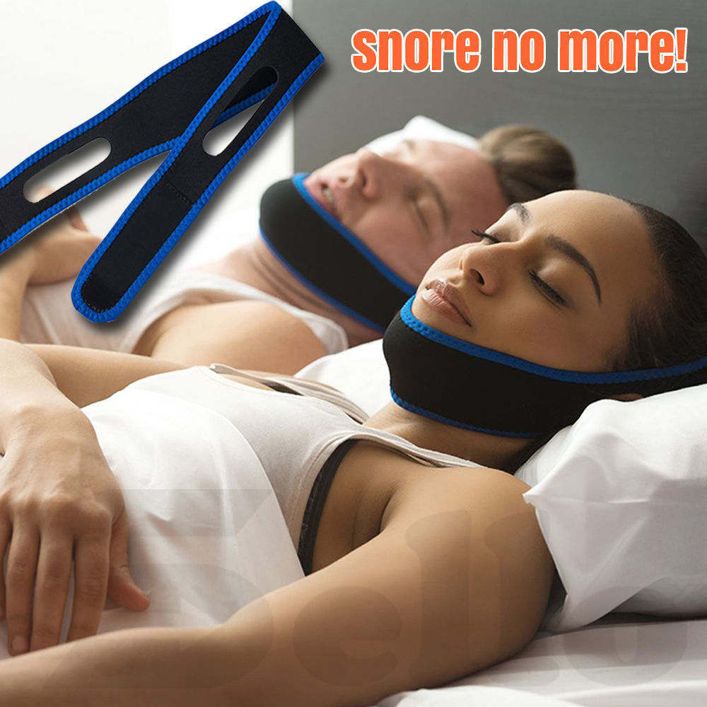 Anti Snore AntiSnore Device Jaw Strap Stop Snoring Solution Chin Support Strap