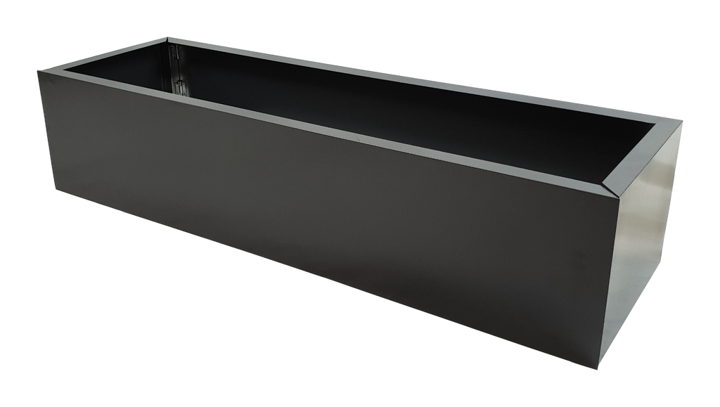 Grey Metal Planter Medium