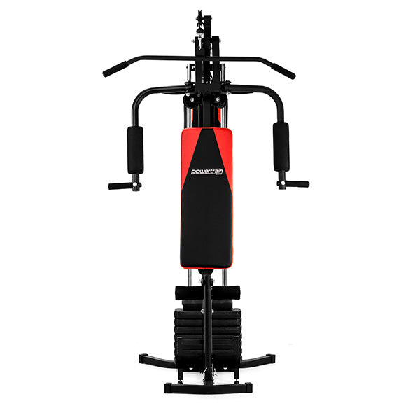 Powetrain Multi-Station Home Gym with Punching Bag - 45kg