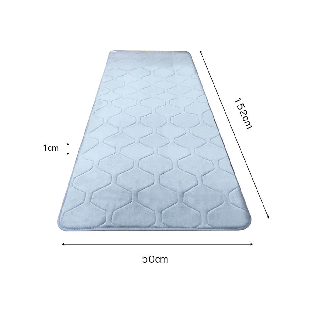 Home Bathroom Memory Foam Mat Pad Bathroom Floor Shower Rug Non-slip Carpet AU