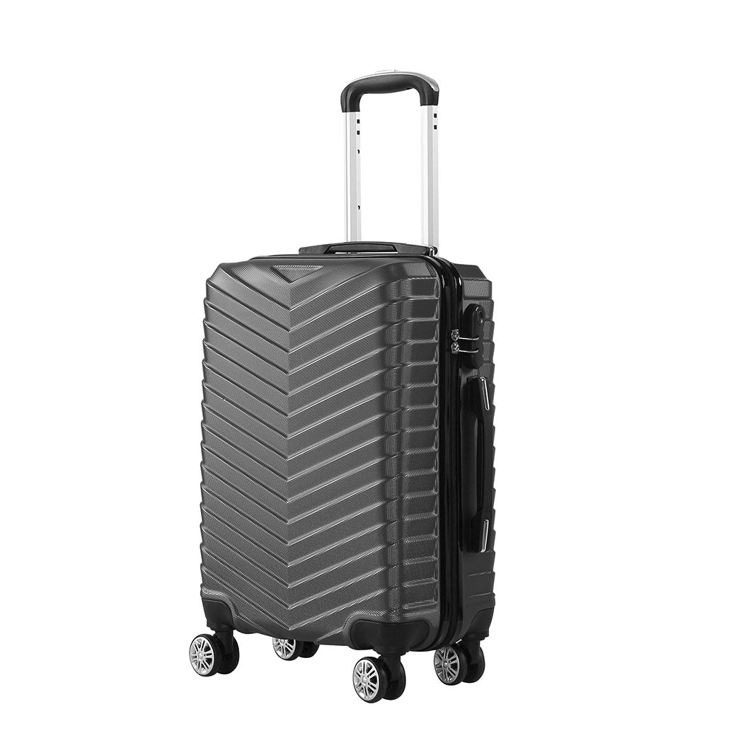 20" Travel Luggage Suitcase Case Carry On Luggages  Lightweight Trolley Cases