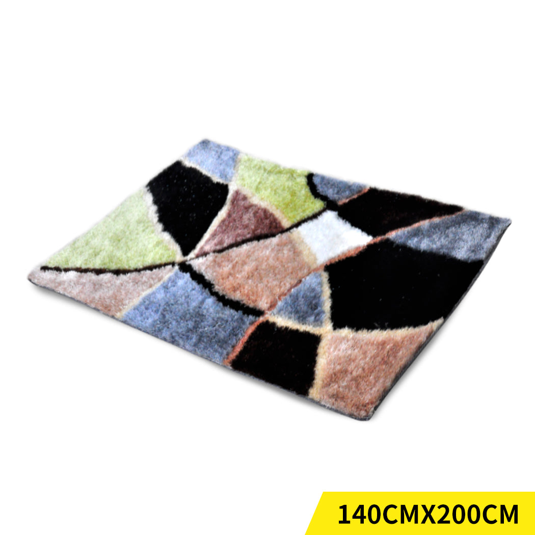 Ultra Soft Shaggy Rug Shag Floor Mat Carpet Home Decor Anti Slip Design