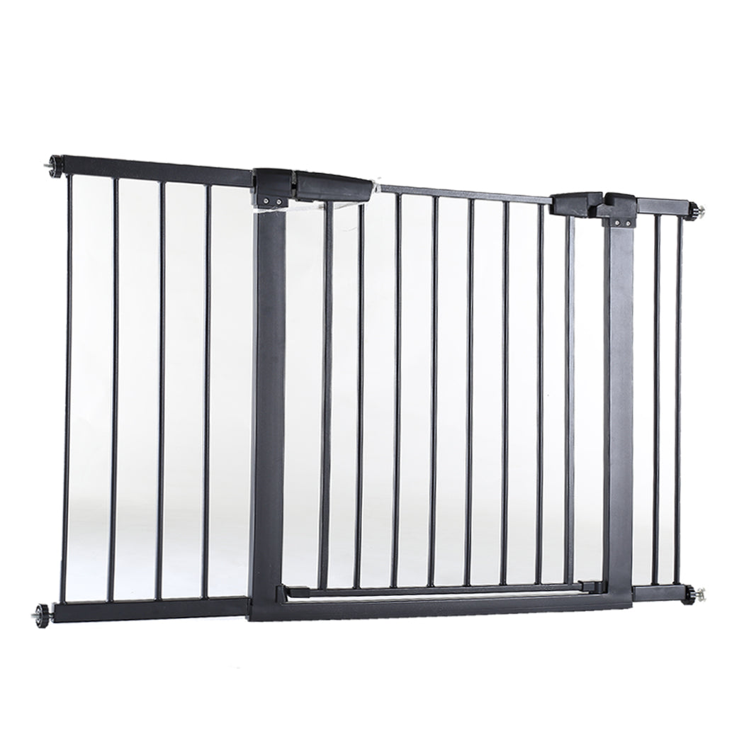 76cm Tall Baby Kids Pet Safety Security Gate Wide Adjustable Stair Barrier Door