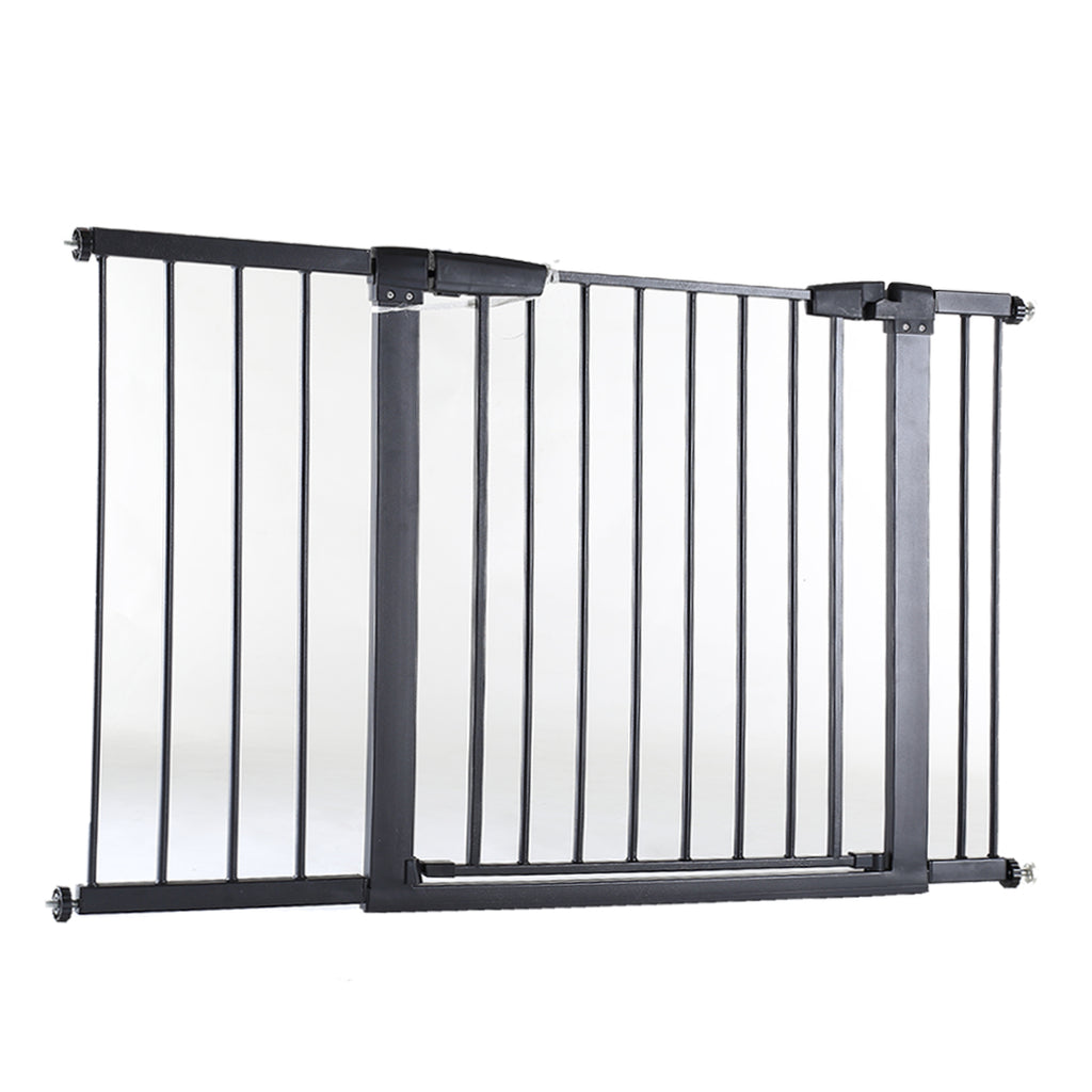76cm Tall Baby Kids Pet Safety Security Gate Wide Adjustable Stair Barrier Door