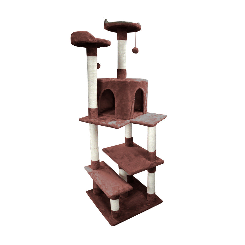 PaWz 1.7M Cat Scratching Post Tree Gym House Condo Furniture Scratcher Tower