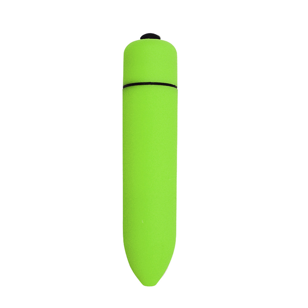 Bullet Vibrator Discreet Vibrating Massager Beginner Vibe Adult Sex Toys Green