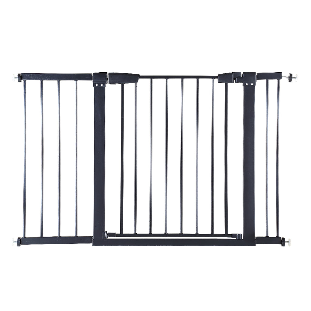 76cm Tall Baby Kids Pet Safety Security Gate Wide Adjustable Stair Barrier Door